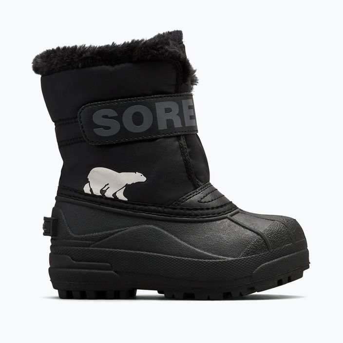 Sorel Snow Commander junior snow boots black/charcoal 7