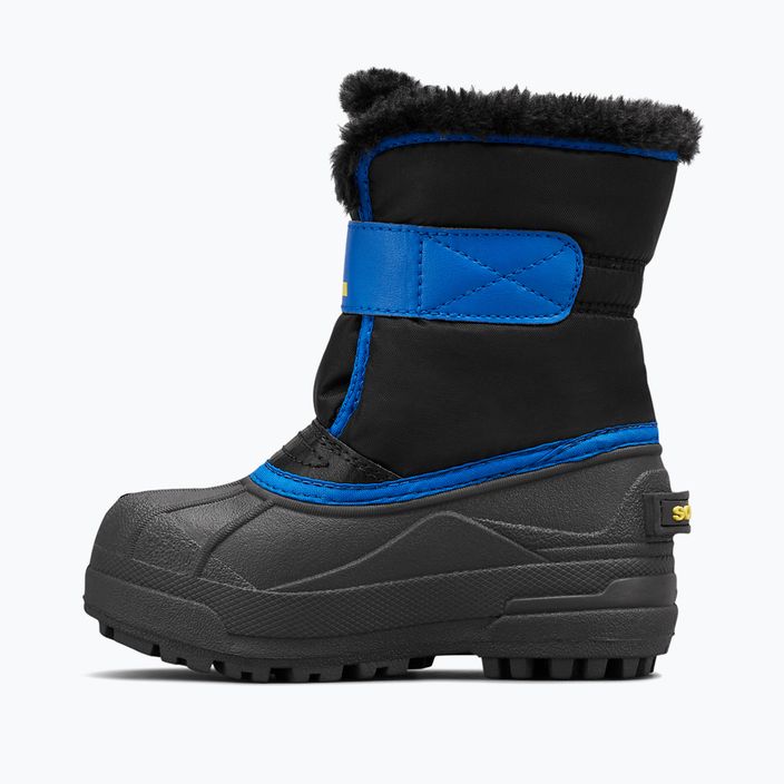 Sorel Snow Commander junior snow boots black/super blue 8