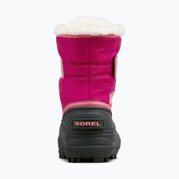Sorel Snow Commander junior snow boots tropical pink/deep blush 10