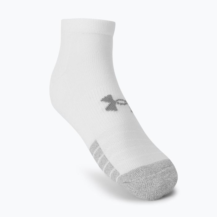 Under Armour Heatgear Low Cut sports socks 3 pairs white 1346753 2