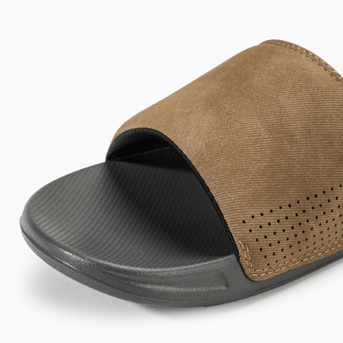 REEF One Slide grey/tan men's slides 7