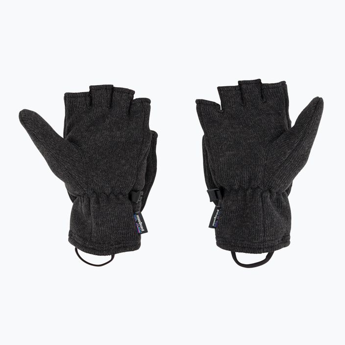 Women's Patagonia Better Sweater Fleece trekking gloves black 5