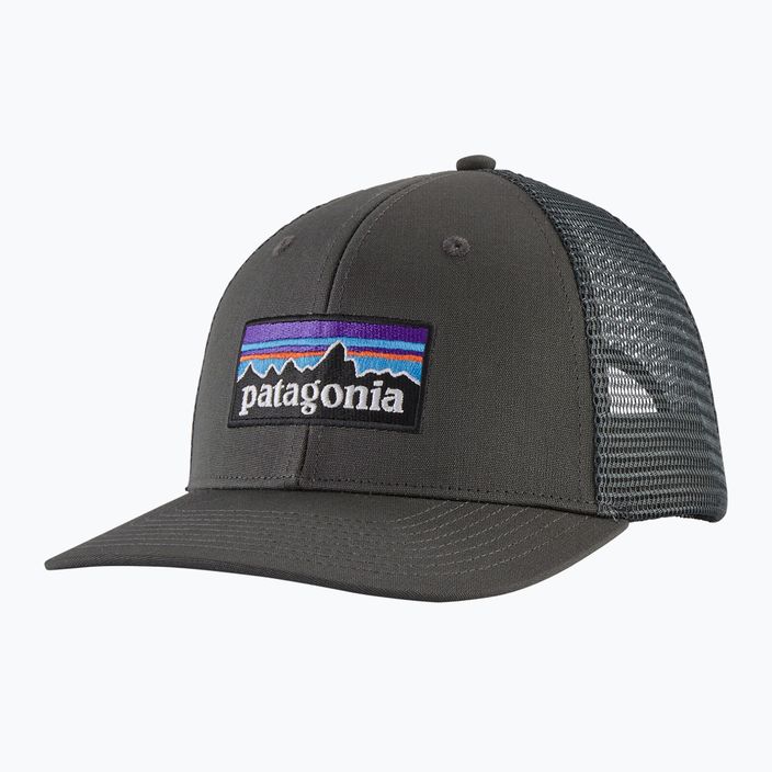 Patagonia P-6 Logo Trucker cap forge grey