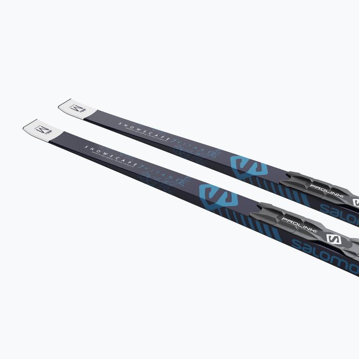 Women's cross-country skis Salomon Snowscape 7 Vitane + Prolink Auto blue L409352PMS 14