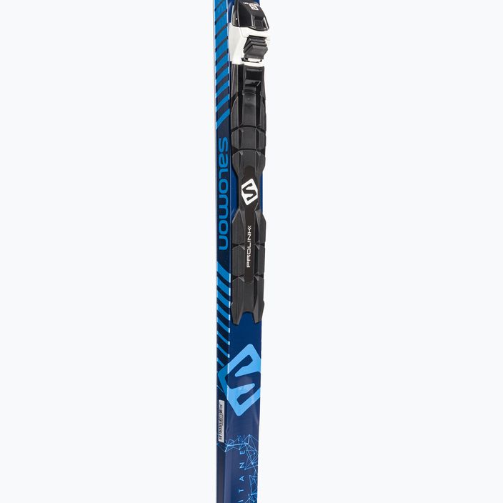 Women's cross-country skis Salomon Snowscape 7 Vitane + Prolink Auto blue L409352PMS 7