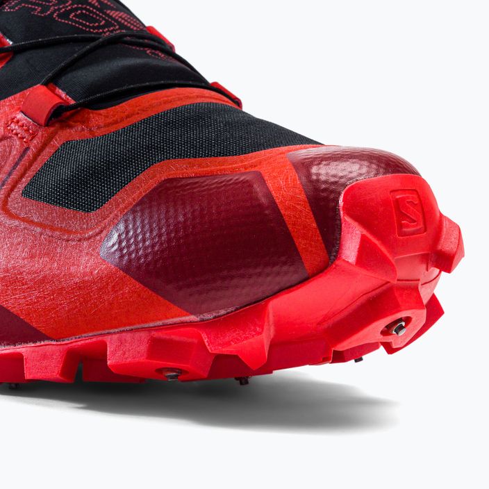 Salomon Spikecross 5 GTX men's running shoes red L40808200 9