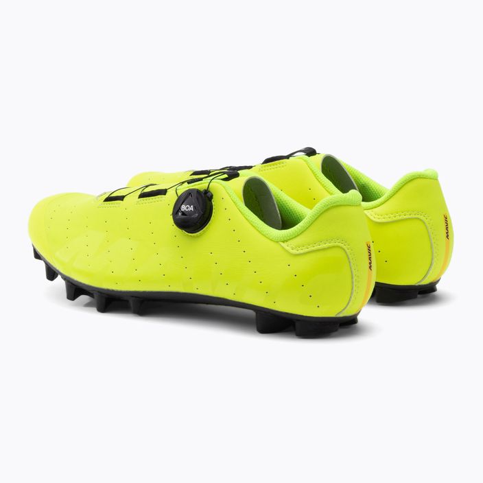 Men's MTB cycling shoes Mavic Tretry Crossmax Boa yellow L40959700 3