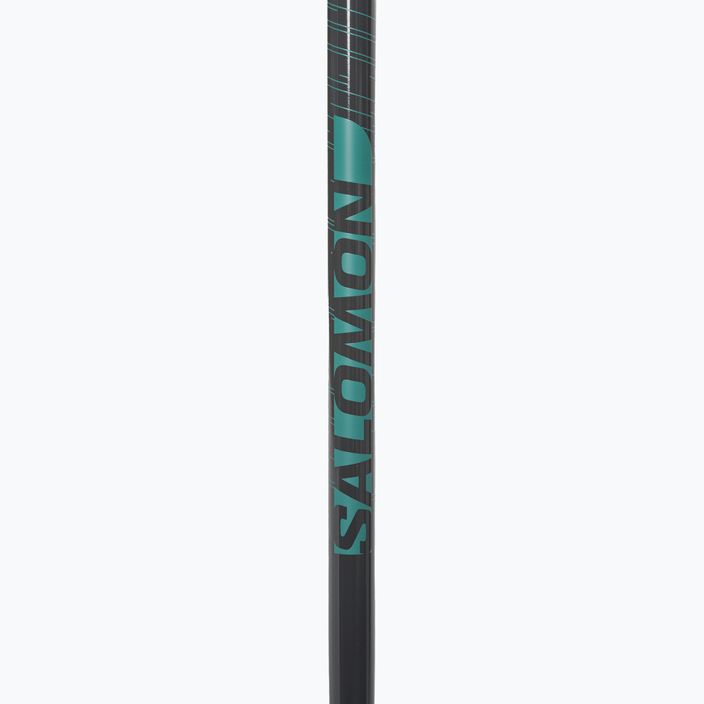 Salomon Arctic Lady ski poles grey/green 5