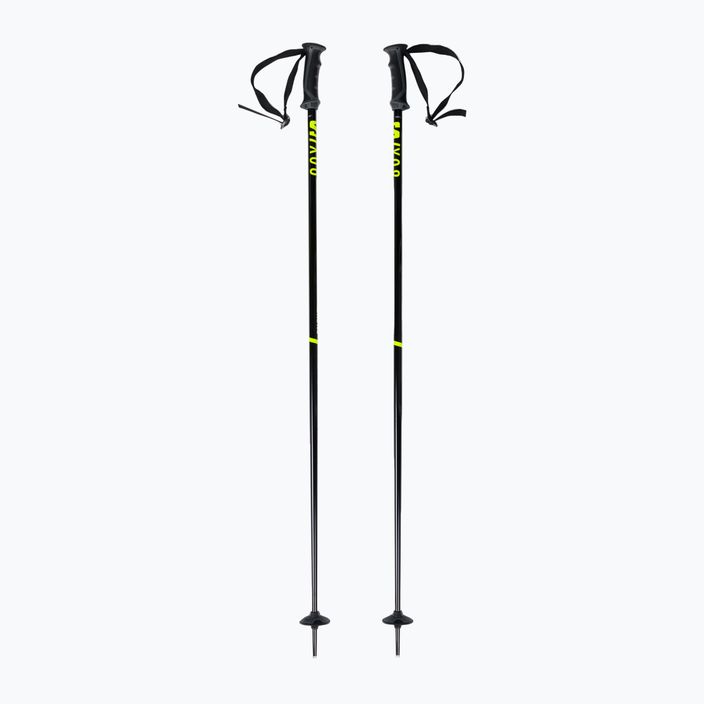 Salomon X 08 ski poles black/yellow L41172700
