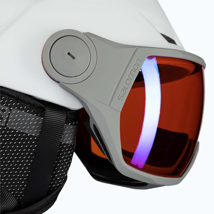 Women's ski helmet Salomon Icon Lt Visor white L41199700 6