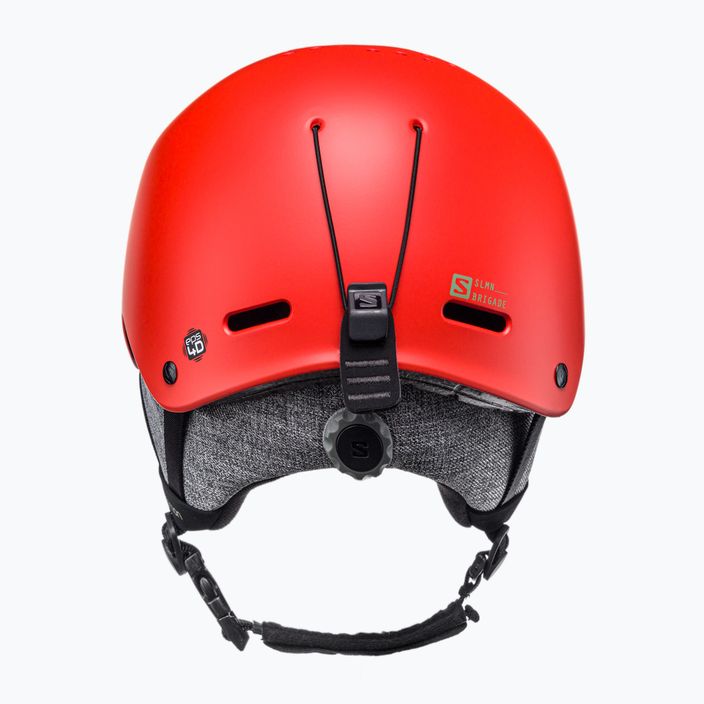 Salomon Brigade ski helmet orange L41162800 3