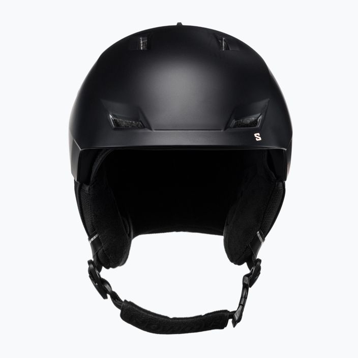 Women's ski helmet Salomon Icon LT black L41160100 2