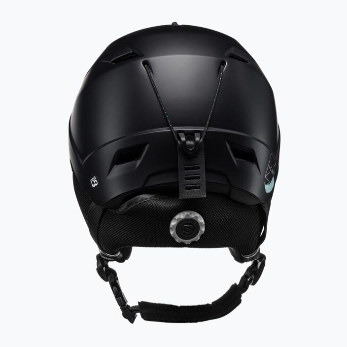 Women's ski helmet Salomon Icon LT black L41160100 3