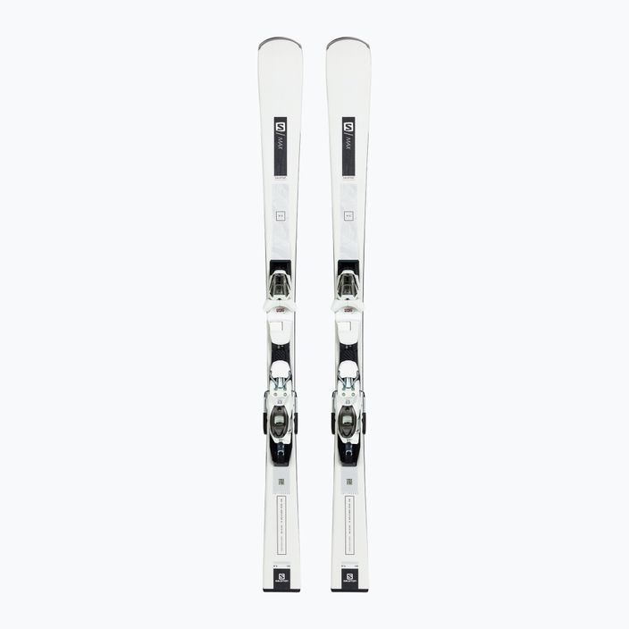 Women's downhill skis Salomon S/Max W 6 + M10 GW white L41135200/L4113260010