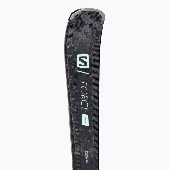 Women's downhill skis Salomon S/Force W 7 + M10 GW black L41135600/L4113250010 8