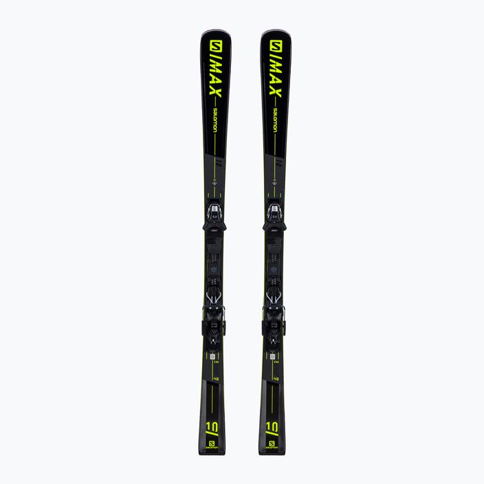 Men's downhill skis Salomon S/Max 10 + M11 GW black L41134300/L4146900010