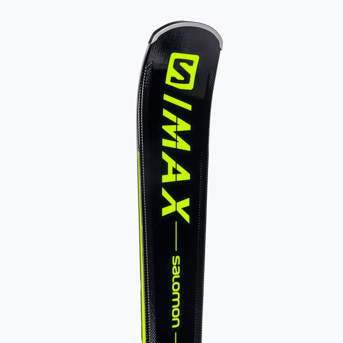 Men's downhill skis Salomon S/Max 10 + M11 GW black L41134300/L4146900010 8
