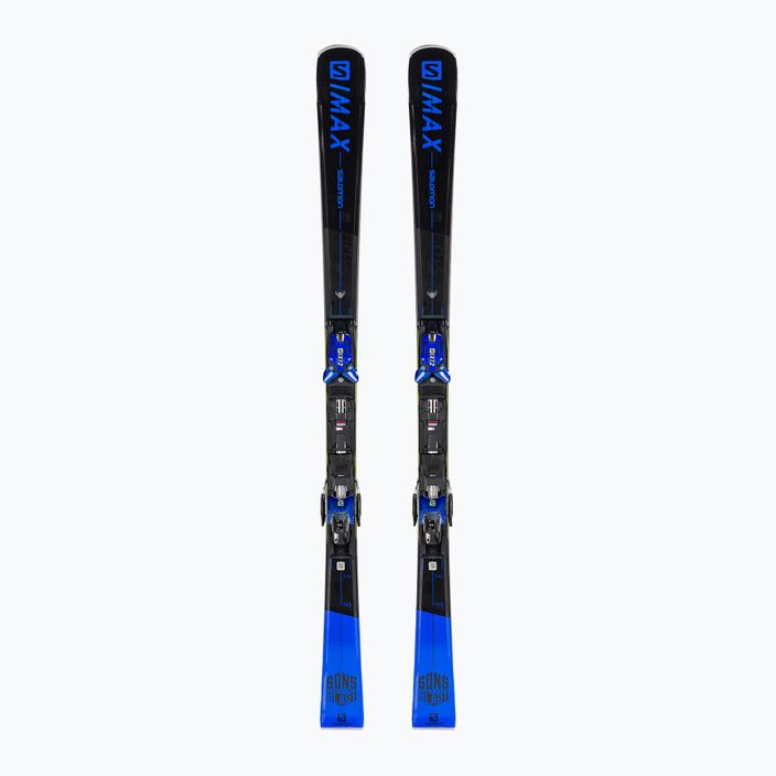 Men's downhill skis Salomon S/Max Blast + X12 Tl GW black L41134100/L4113150002