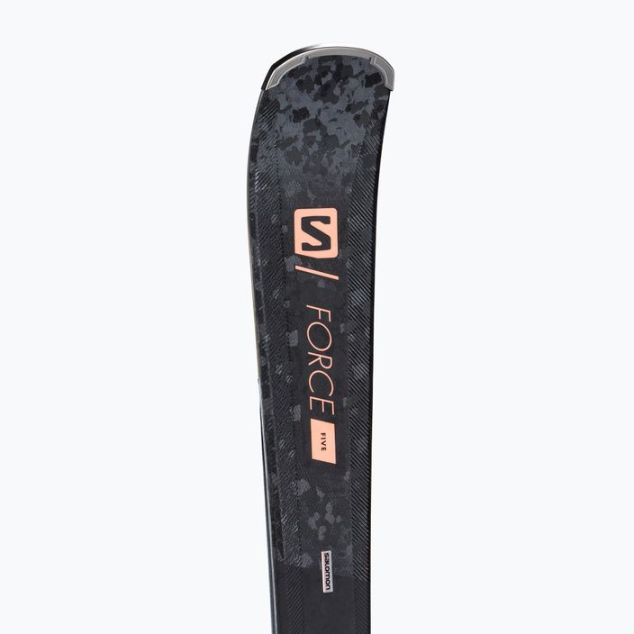 Women's downhill skis Salomon S/Force W 5 + M10 GW grey L41135700/L4113240010 8