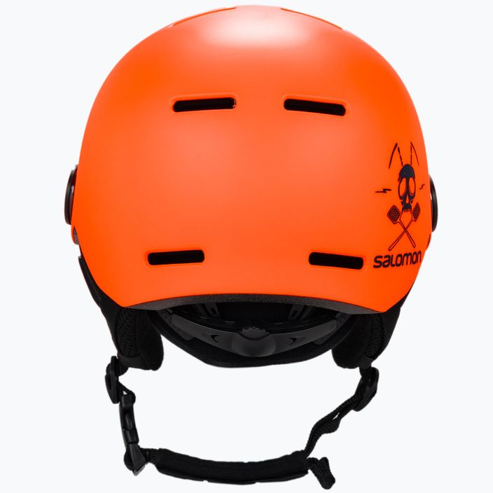 Children's ski helmet Salomon Grom Visor orange L40836900 3