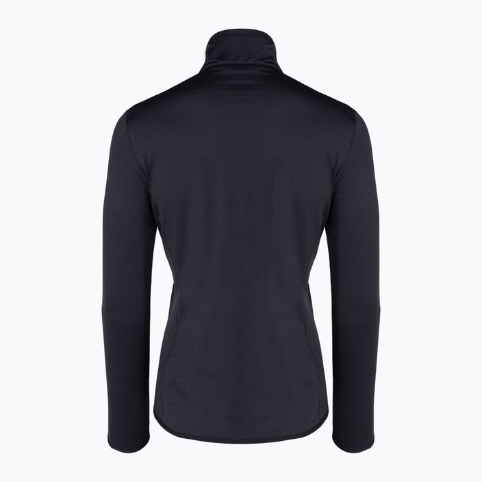 Women's Salomon Outrack Full Zip Mid fleece sweatshirt black LC1358200 2