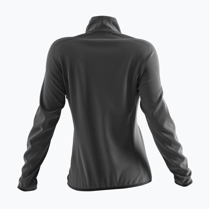 Women's Salomon Outrack Full Zip Mid fleece sweatshirt black LC1358200 6