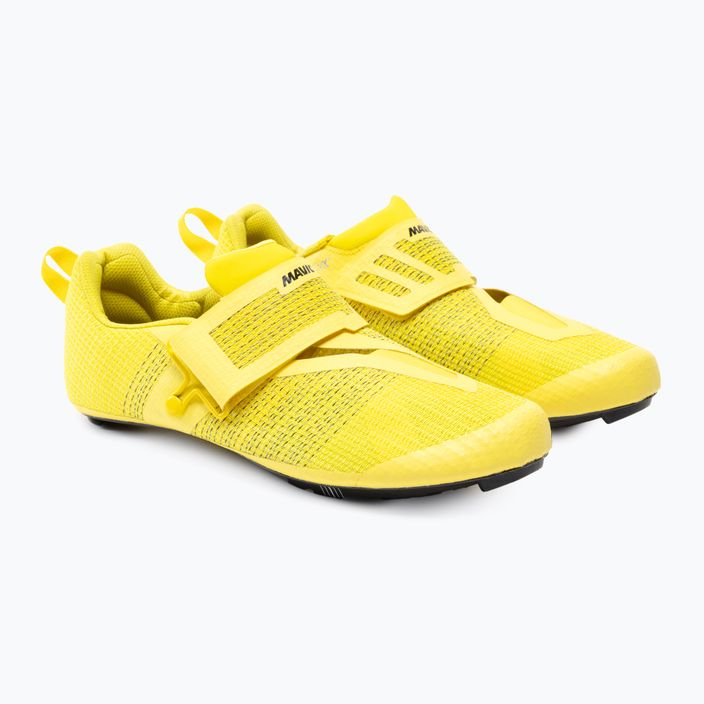 Men's road shoes Mavic Tretry Ultimate Tri yellow L41019300 5