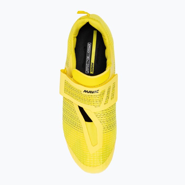 Men's road shoes Mavic Tretry Ultimate Tri yellow L41019300 6