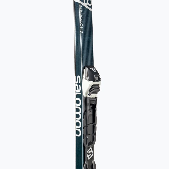 Salomon Snowscape 8 Skin + Prolink Auto cross-country ski black/red L413753PM 6