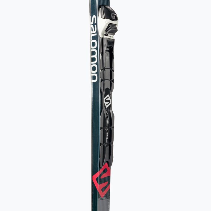 Salomon Snowscape 8 Skin + Prolink Auto cross-country ski black/red L413753PM 7