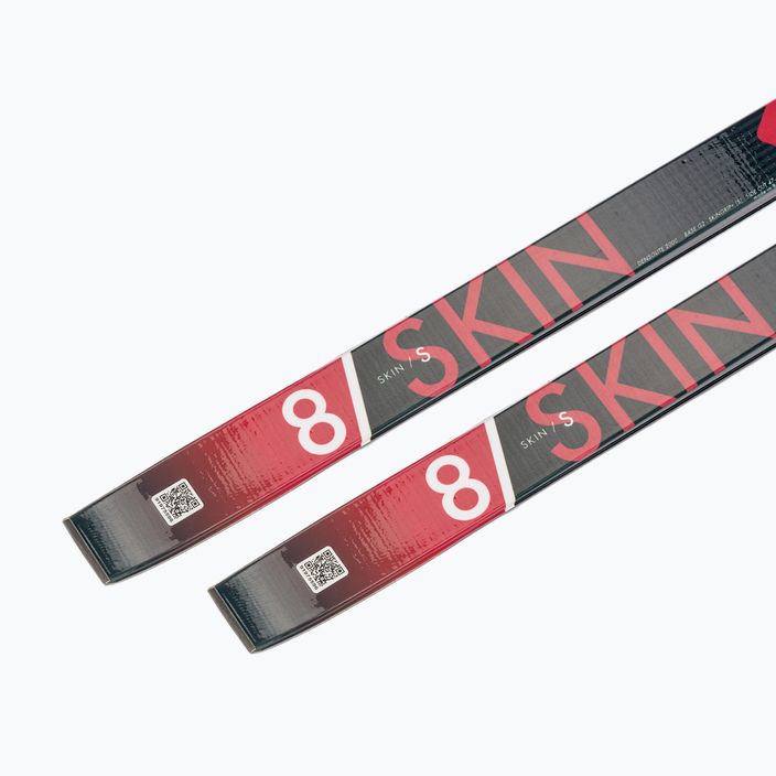 Salomon Snowscape 8 Skin + Prolink Auto cross-country ski black/red L413753PM 9