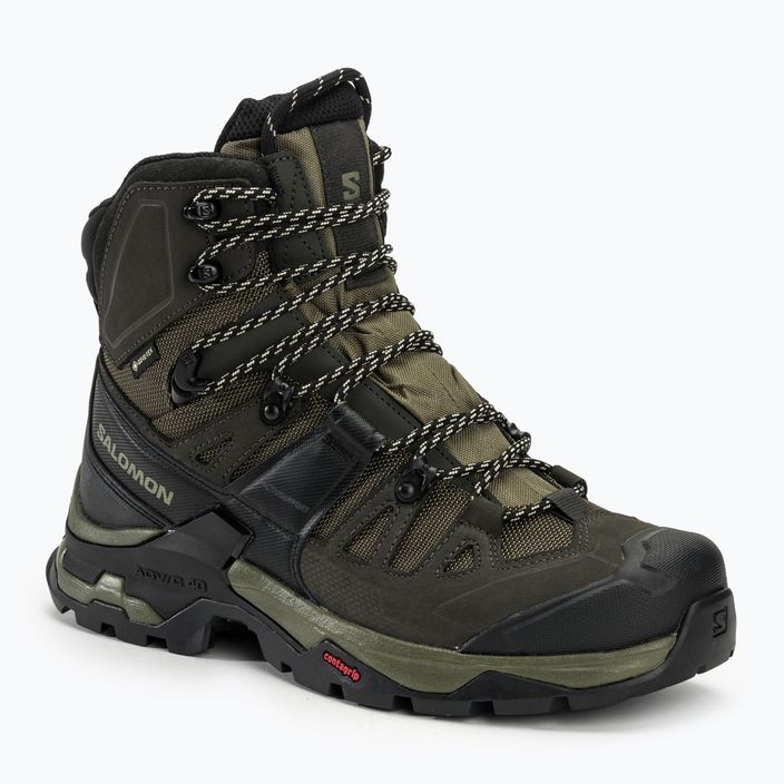 Salomon Quest 4 GTX men's trekking boots olive night/peat/safari
