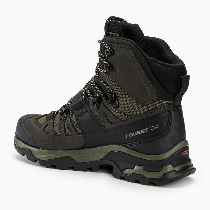 Salomon Quest 4 GTX men's trekking boots olive night/peat/safari 3