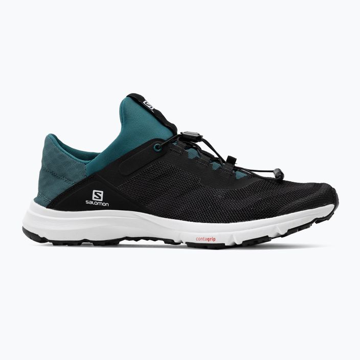 Salomon Amphib Bold 2 men's running shoes black/green L41304000 2