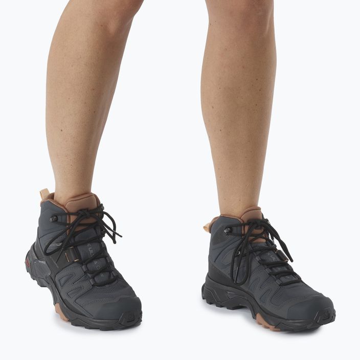 Women's trekking boots Salomon X Ultra 4 MID GTX black L41295600 9