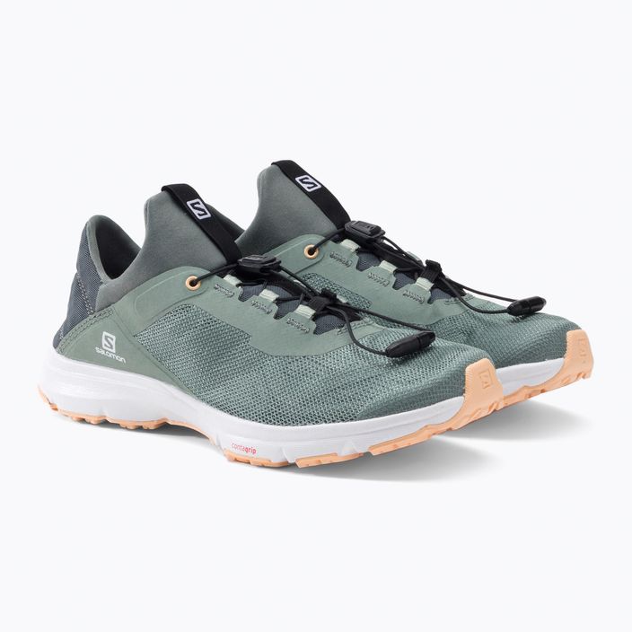 Women's running shoes Salomon Amphib Bold 2 green L41304300 7