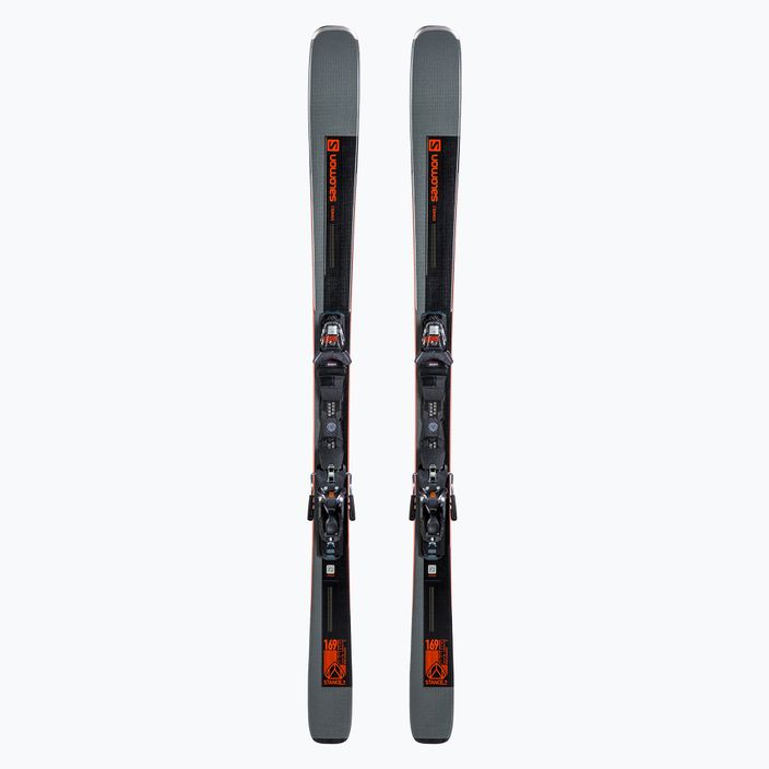 Men's downhill skis Salomon Stance 84 + M12 GW black L41493600/L4146460015