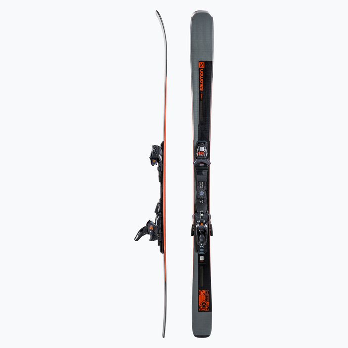 Men's downhill skis Salomon Stance 84 + M12 GW black L41493600/L4146460015 2