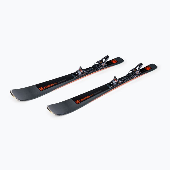 Men's downhill skis Salomon Stance 84 + M12 GW black L41493600/L4146460015 4