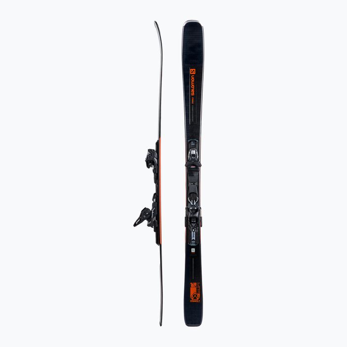Men's downhill skis Salomon Stance 80 + M 11 GW black L41493700/L4146900010 2