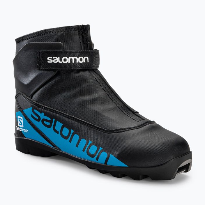 Salomon R/Combi JR Prolink children's cross-country ski boots black L41514100+