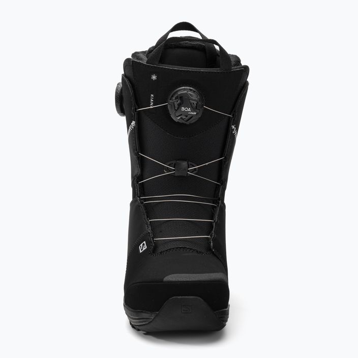 Women's snowboard boots Salomon Kiana Dual Boa black L41429100 3