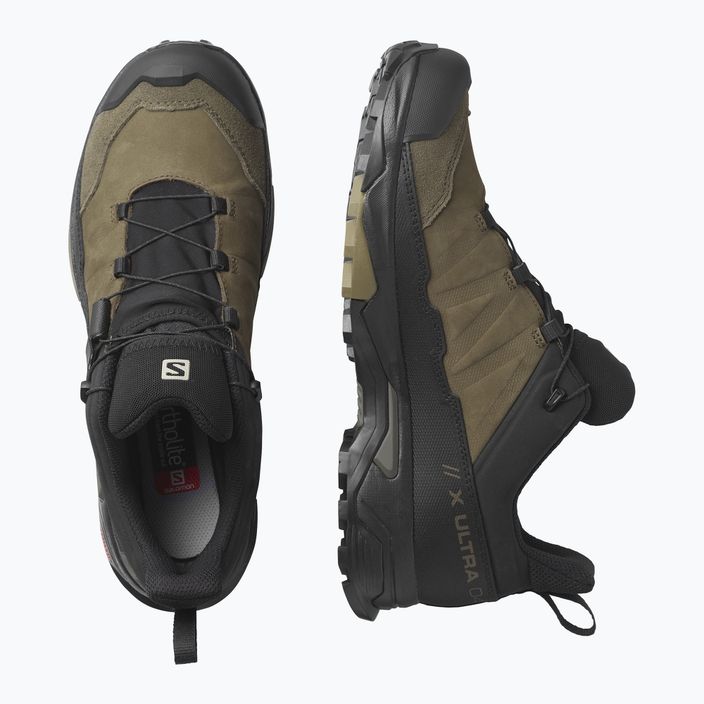 Men's trekking boots Salomon X Ultra 4 LTR GTX brown/black L41351500 16