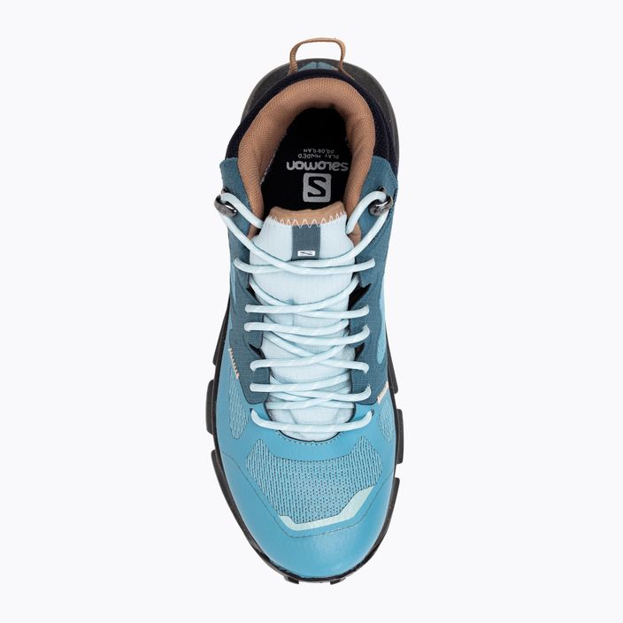 Women's trekking boots Salomon Predict Hike Mid GTX blue L41460700 6