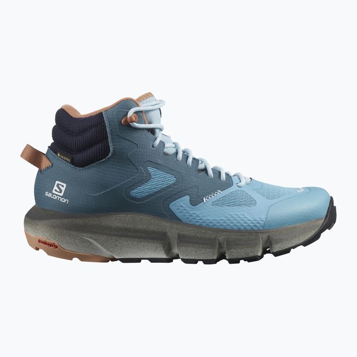 Women's trekking boots Salomon Predict Hike Mid GTX blue L41460700 11