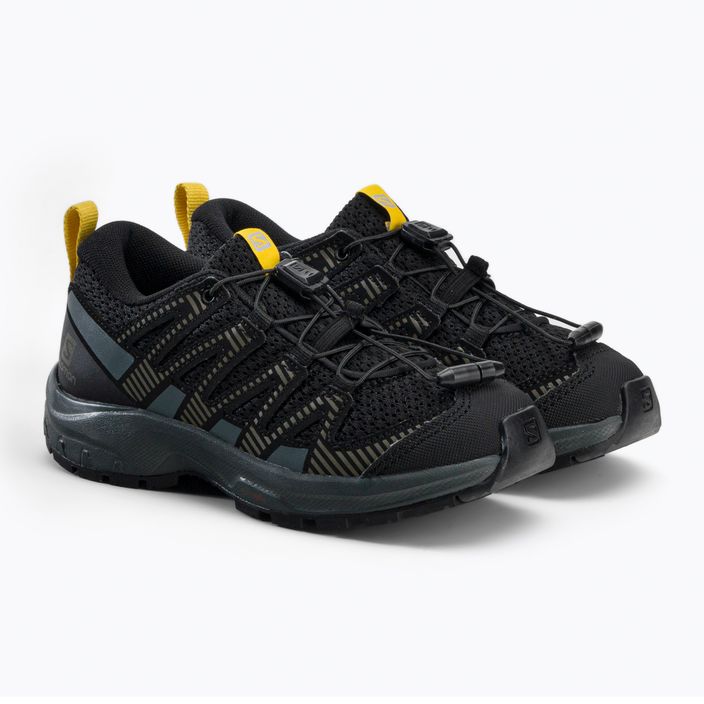 Salomon XA Pro V8 children's trail shoes black L41436100 5