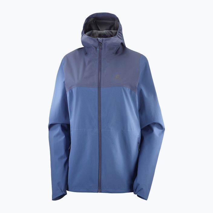 Salomon Essential WP 2.5L blue women's rain jacket LC1792900
