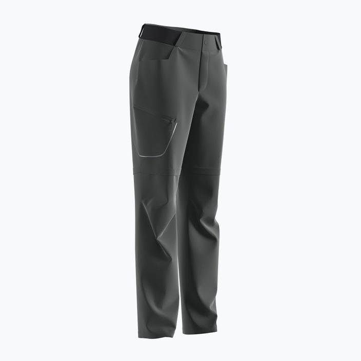 Women's trekking trousers Salomon Wayfarer Zip Off black LC1701900 8