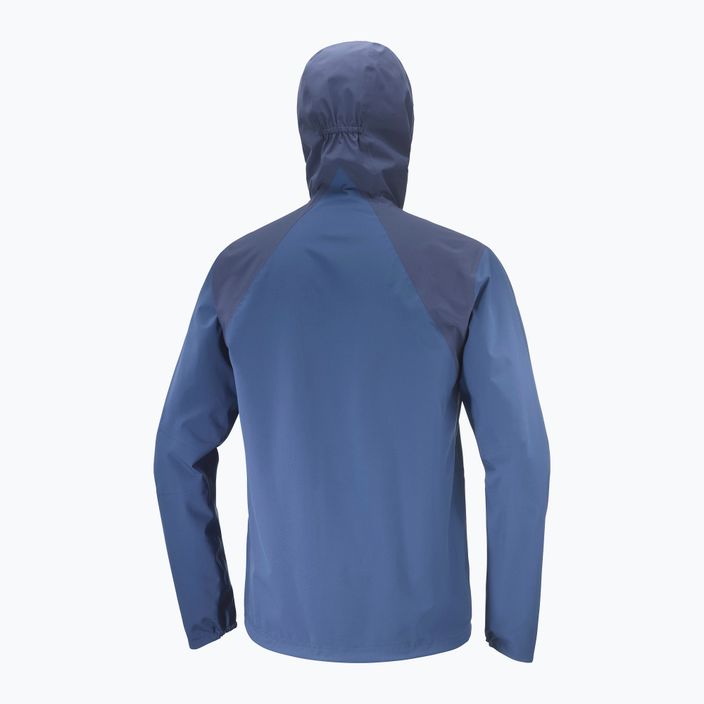 Salomon Essential WP 2.5L blue men's rain jacket LC1702300 3