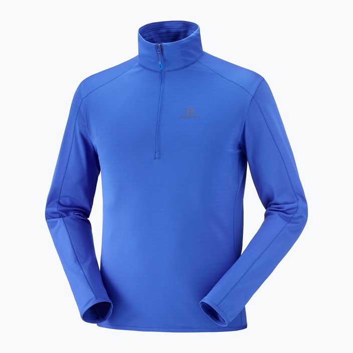 Men's Salomon Outrack HZ Mid fleece sweatshirt blue LC1711000